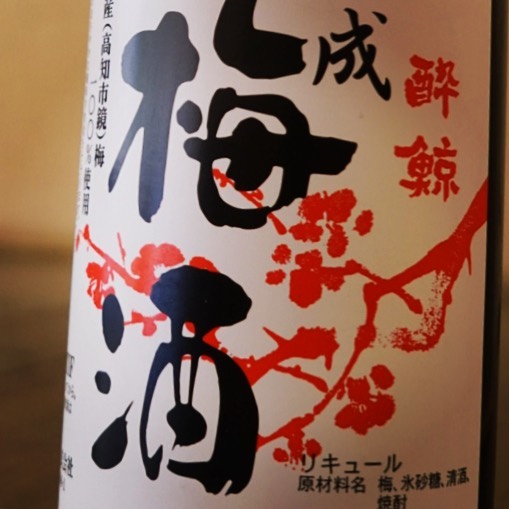 さてと高知のお酒は酔鯨！と、もちろん日本酒も仕入れて参りましたが、試飲したらびっくりするほどおいしくて予定外は思わず買って来ちゃった日本酒で漬けた熟成梅酒！アルコール度は12%ながらしっかり旨口！お代わりしちゃうよ！（笑）（お）