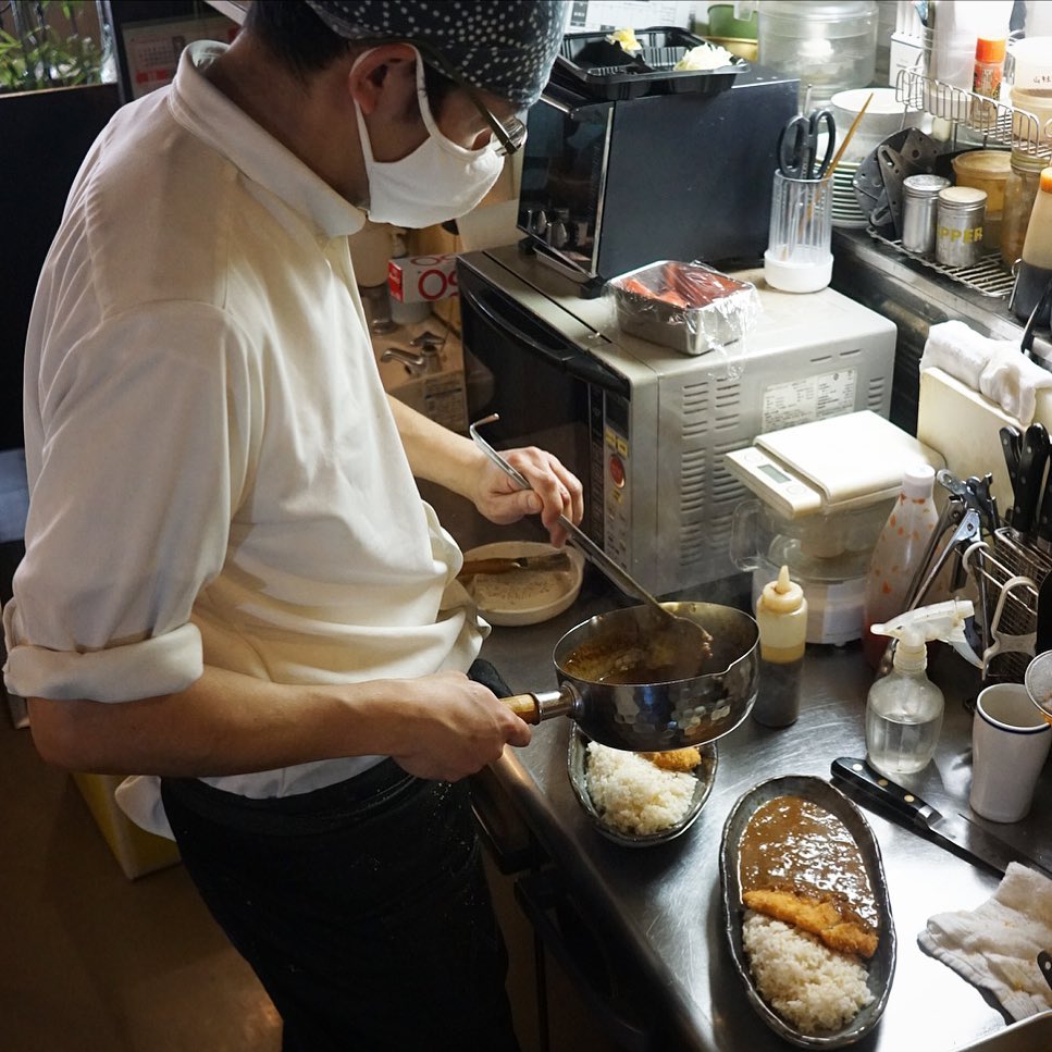 なんやかんや今日のランチはカツカレーの一人勝ち！？（笑）（お）