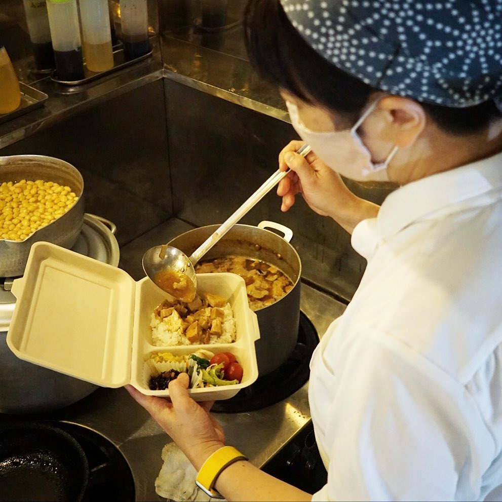 さてと今週のとっておきごはんは人気の「魯肉飯」！もちろんお昼時はお弁当もオッケーよ！ぜひっ（お）