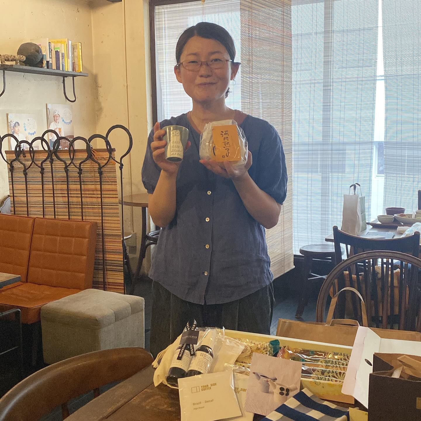 50歳になりました！！
自分で自分の年齢にビックリです。
朝1番でokayanから「ようこそ、50代楽しいよ」って言われて、よしっ！楽しいスタートだ！と思いました。
みんなからの贈り物と共に。
明日からもよろしくお願いします。（ウメ）