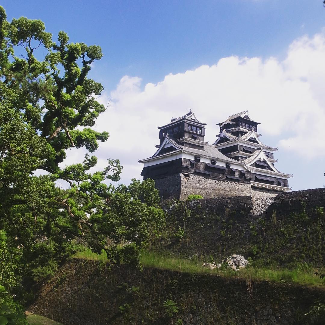 熊本城は崩れても美しい！